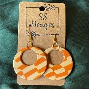 Polymer clay earrings